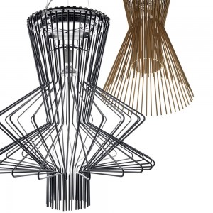 Lámpara suspensión Allegro Ritmico Foscarini. Lámparas de diseño moderno.