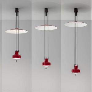 Lámpara de diseño suspensión Saliscendi Stilnovo