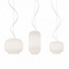 Lámpara de suspensión Chouchin Blanco de Foscarini. Lámparas de diseño modernas.