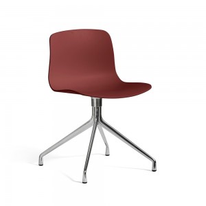 Silla AAC 10 de acero y polipropileno de Hay ideal para espacios modernos.