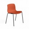 Silla AAC 16 de acero y polipropileno de Hay ideal para las oficinas.