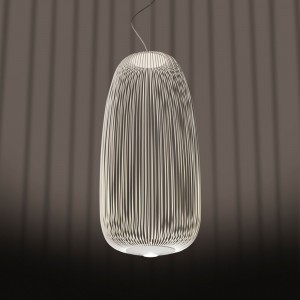 Lámpara de suspensión Spokes 1 de Foscarini. Lámparas de diseño moderno.