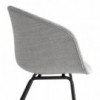 Silla AAC 27 tapizado Soft de Hay. Silla de diseño tapizada.