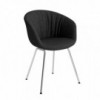 Silla AAC 27 tapizado Soft de Hay. Silla de diseño tapizada.