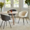 Silla AAC 27 tapizado Soft de Hay. Silla de diseño tapizada.