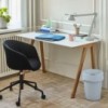 Silla AAC 53 Soft de aluminio y polipropileno tapizada de Hay ideal para las oficinas