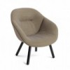 Butaca AAL 82 tapizado Soft de Hay para interiores, estilo nórdico y asiento tapizado.