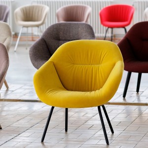 Butaca AAL 87 tapizado Soft de Hay. Butaca para salón.