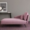 Chaise longue con brazo Costura Stua