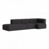 Sofá Mags soft lounge de madera tapizado de HAY.