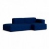 Sofá Mags soft lounge de madera tapizado de HAY.