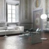 Sillón Ghost de Fiam. Mueble de diseño fabricado en cristal curvado.