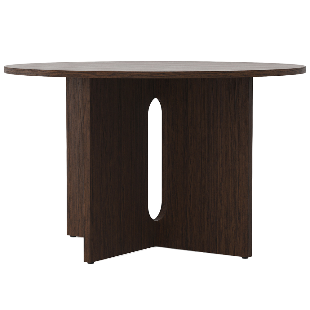 Mesa Androgyne redonda de Audo Copenhagen. Mesas modernas.