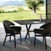 Silla Lloyd de Fiam. Sillas de diseño moderno para comedor. Sillas tapizadas.