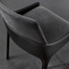Silla Plié de Fiam. Sillas de diseño moderno para comedor. Sillas tapizadas.