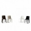 Silla Callas de Fiam. Sillas para comedor de diseño moderno. Sillas tapizadas.