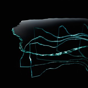 Mesa de centro Shell de Fiam. Muebles de cristal. Mesas de centro de diseño.