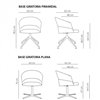 Sillón tapizado Copa base giratoria de Viccarbe. Mobiliario de diseño.