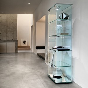 Vitrina Milo Day de Fiam. Muebles modernos italianos. Vitrina para salón.