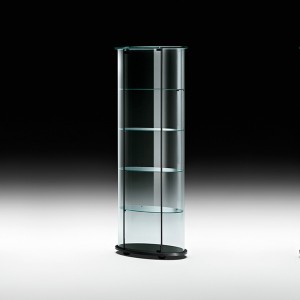 Vitrina Palladio de Fiam. Muebles modernos italianos. Vitrinas diseño.