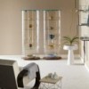 Vitrina Palladio de Fiam. Muebles modernos italianos. Vitrinas diseño.