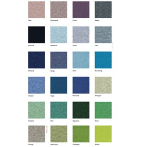 Silla Maarten base giratoria con ruedas Viccarbe ideal para oficinas.