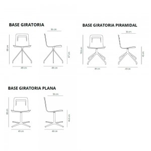 Silla Klip de Viccarbe. Mobilario de diseño moderno para contract.
