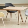 Mesa Copenhague CPH30 extensible Hay. Mesa de diseño moderno interior.
