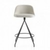 Taburete counter de diseño Aleta para espacios públicos de Viccarbe.  