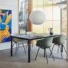 Mesa moderna T12 de HAY para comedor de Diseño nórdico elegante y comodo.