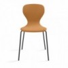 Silla Ears de diseño moderno con asiento tapizado. Ideal para el hogar.