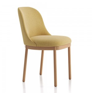 Silla Aleta base madera de Viccarbe.