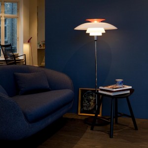 Lámpara PH 80 diseño clásico de Louis Poulsen.