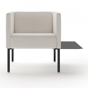 Butaca Brix de Viccarbe. Muebles de diseño moderno tapizado para interiores.