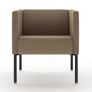 Butaca Brix de Viccarbe. Muebles de diseño moderno tapizado para interiores.