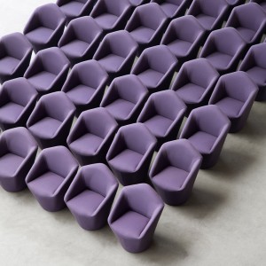 Butaca Penta de Viccarbe. Mobilario para espacios privados e interiores.