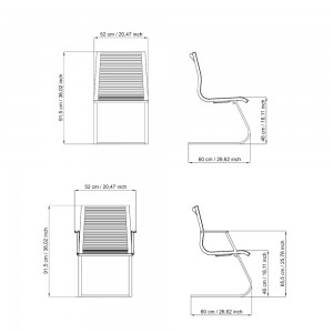 Silla ejecutivo Nulite 26080 de Luxy. Sillas de oficina. Sillas ejecutivas.