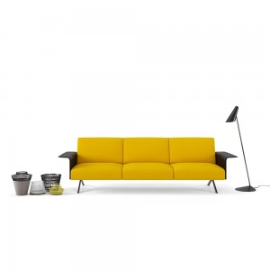 Sofá elegante Sistema legs de Viccarbe. Mobilario para hogar y contract.