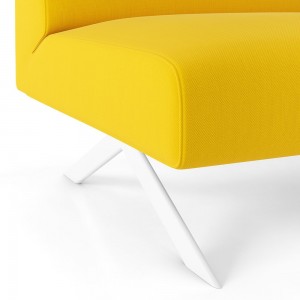 Sofá elegante Sistema legs de Viccarbe. Mobilario para hogar y contract.