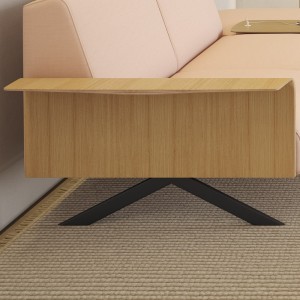 Sofá elegante Sistema legs de Viccarbe. Mobilario para hogar y contract.