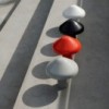 Lámpara portátil Pao de Hay. Iluminación moderna para espacios interiores.
