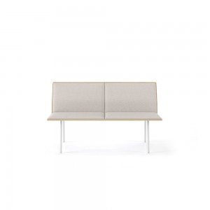 Bancada de diseño Torii asientos de Viccarbe. Mobiliario para contract.