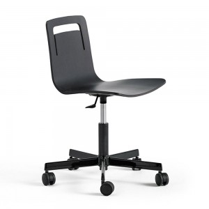 Silla Klip de Viccarbe. Mobilario de diseño moderno para contract. Con ruedas