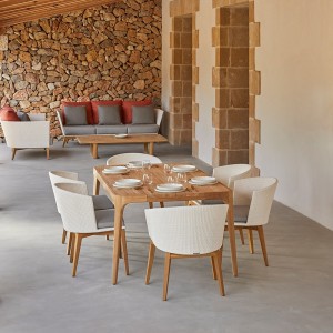 Silla Arc Point. Muebles de exterior jardín terraza.