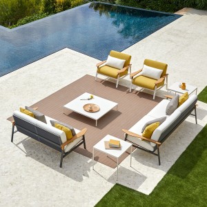Sofá City de Point. Muebles de exterior jardín terraza.