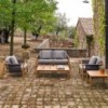 Sofá Hamp Point. Muebles de exterior jardín terraza.