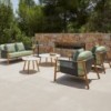 Sofá Hamp Point. Muebles de exterior jardín terraza.