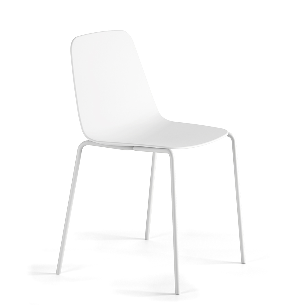 Silla Maarten plástico. Mobilario moderno ideal para interiores.
