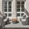 Sillón Club Curvo Heritage de Point. Muebles de exterior jardín terraza.