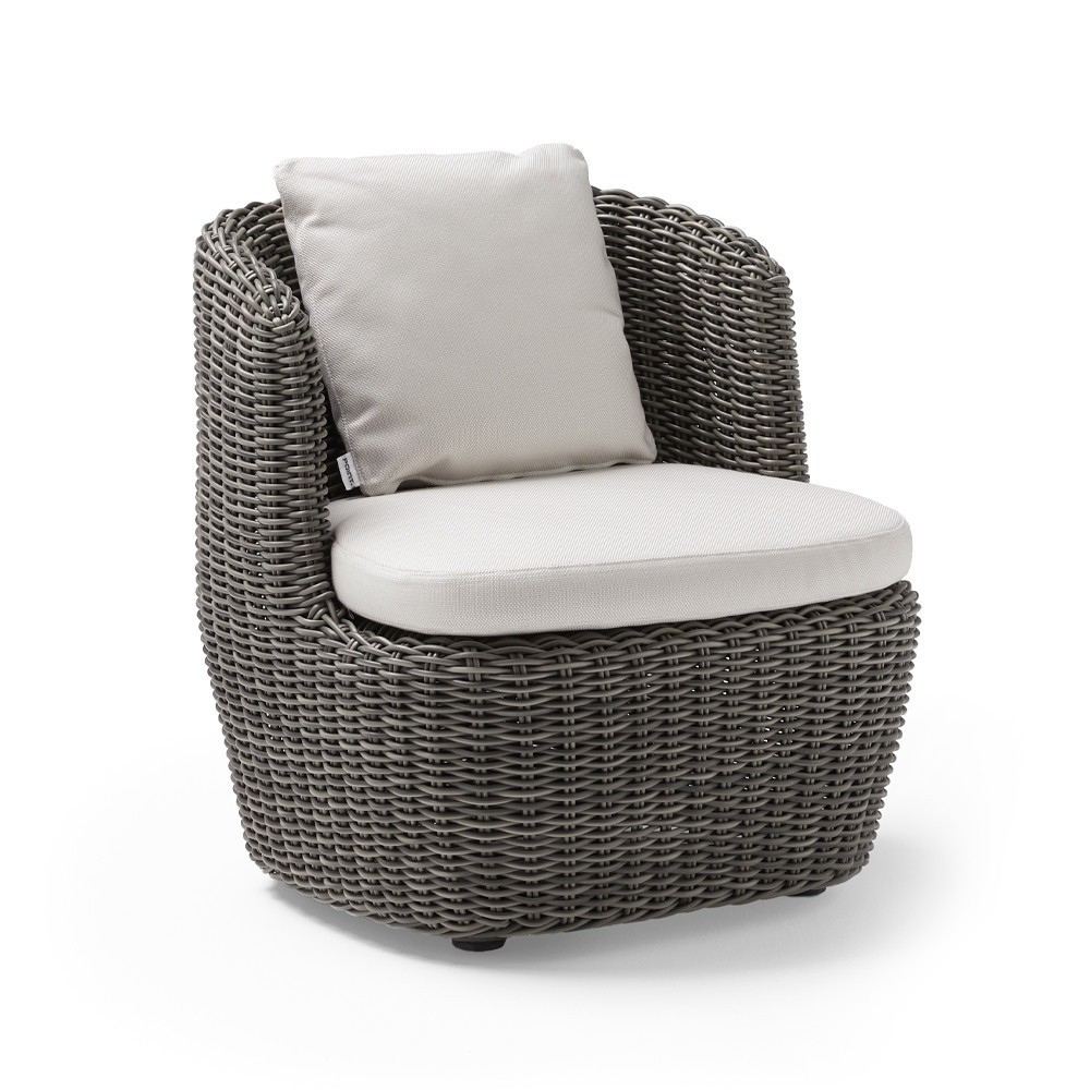 Sillón Club Curvo Heritage de Point. Muebles de exterior jardín terraza.